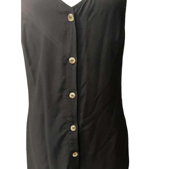 Divided H&M little black mini summer dress size 8 New with Tags - Picture 4 of 9